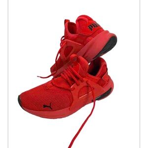 Puma Softride Enzo Evolve Running  Mens Red Sneakers Athletic Shoes 377048-02